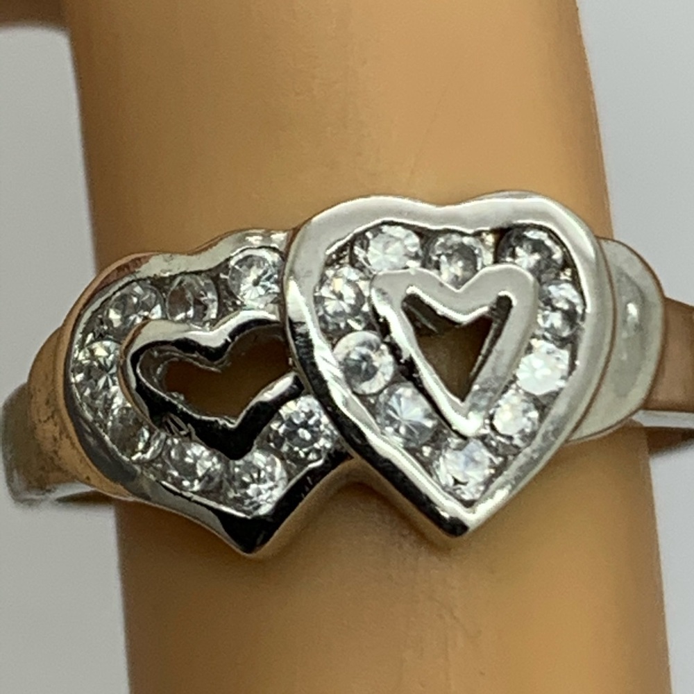 925 Sterling Vintage gemstone ring 7